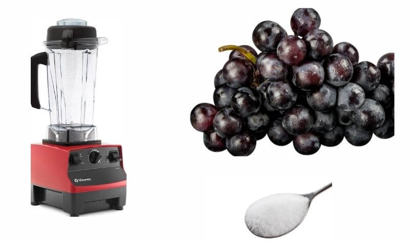 Necessary Ingredients of grape juice