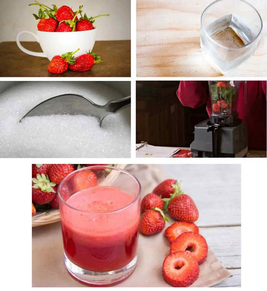 Strawberry Juice Ingredients