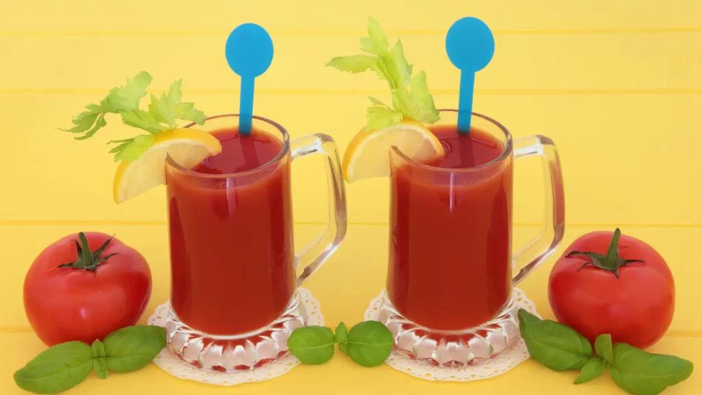 How much tomato juice should you drink a day