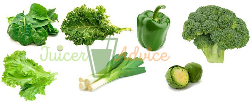 green veggies for juicing