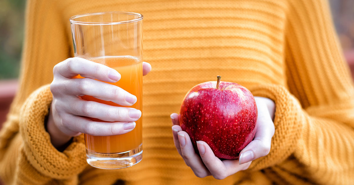How Much Fiber Is In Apple Juice?
