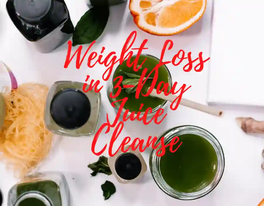 weight loss in 3-Day Juice Cleanse