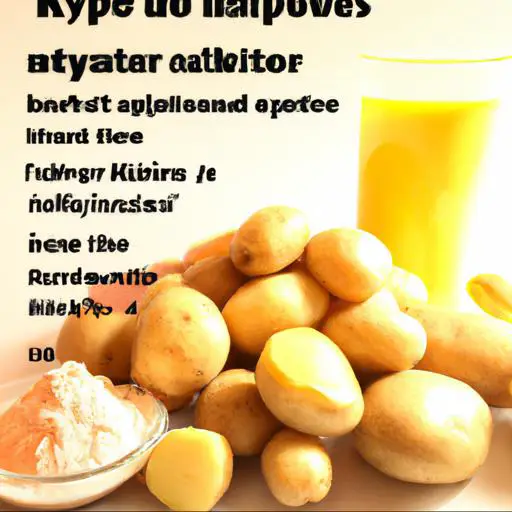 What are the benefits of potato juice on skin
