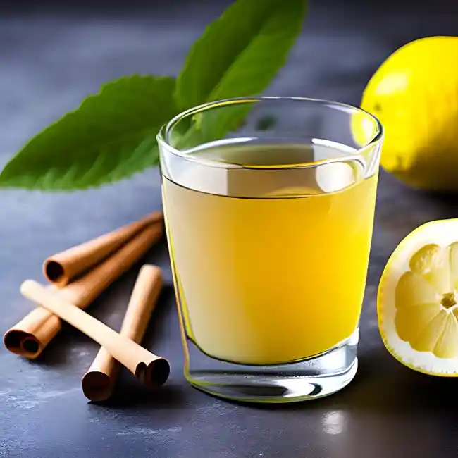 Apple Cider Vinegar and Lemon Juice Before Bed