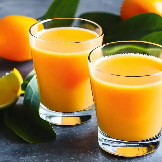 Opening and Consuming Tropicana Orange Juice