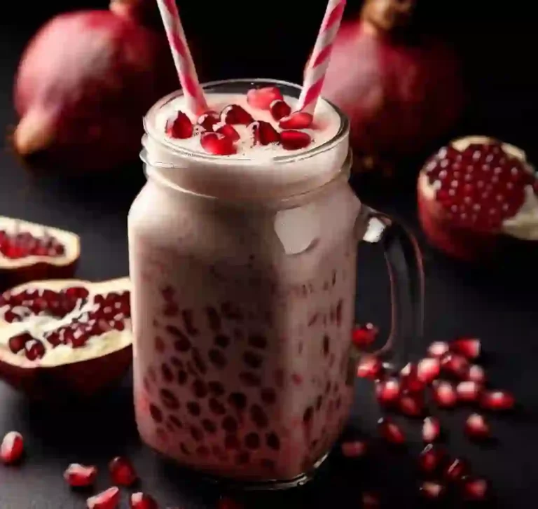 Pomegranate Milkshake the Ultimate Health Booster