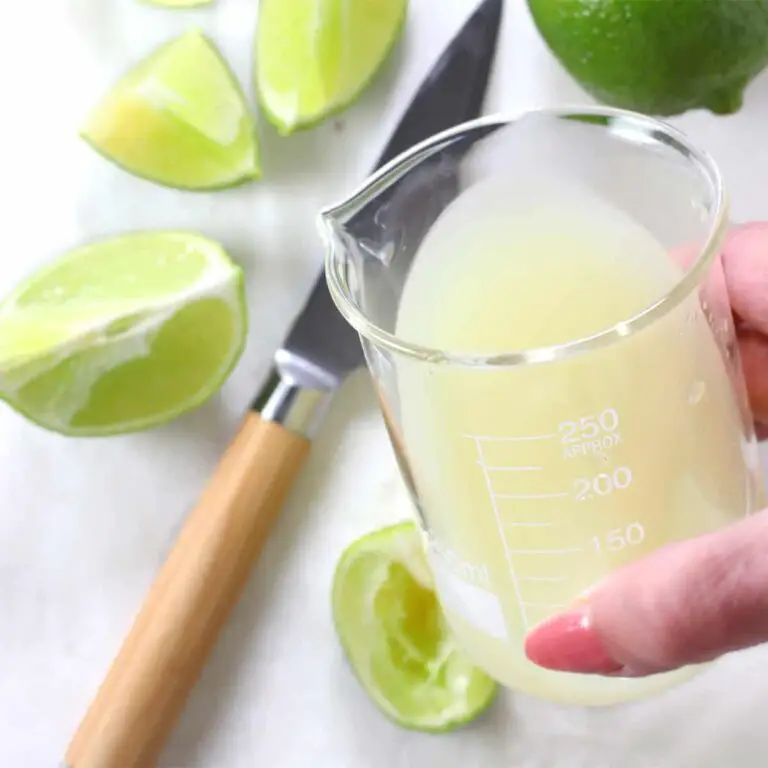 How Much Sugar In Lime Juice?