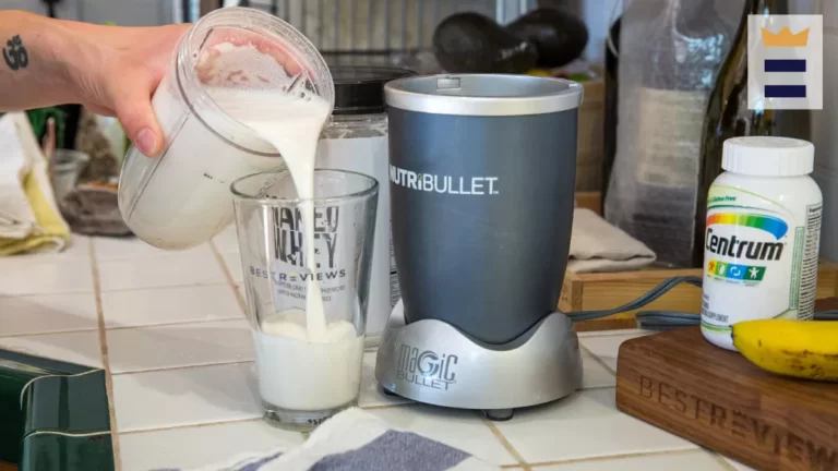 Nutribullet Milkshake for Lactose-Intolerant Individuals.
