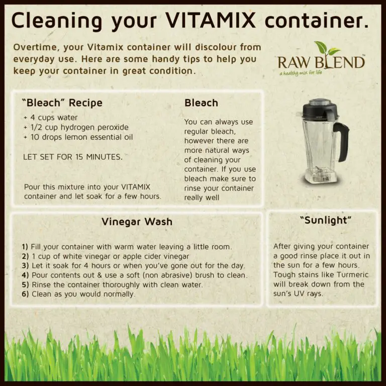 How to Clean Vitamix Blender