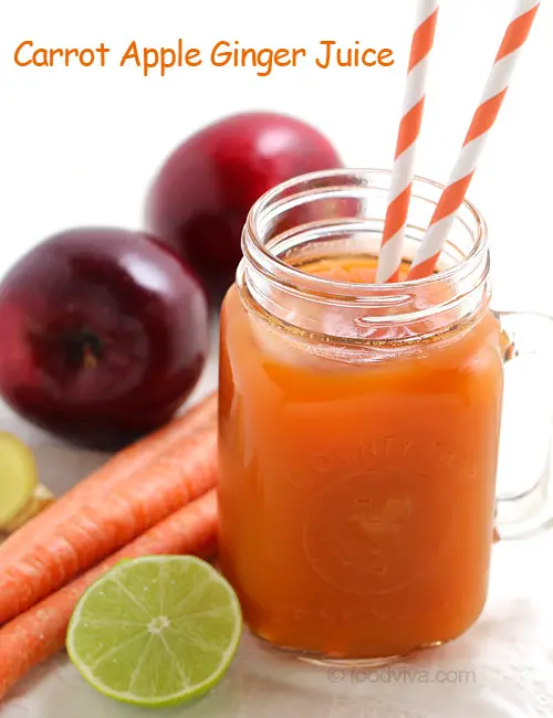 What are the Benefits of Juicing Carrots Apples And Ginger