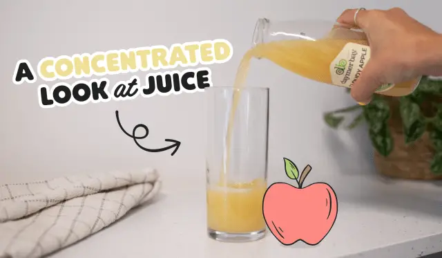 What is the Difference between Apple Juice from Concentrate And Not from Concentrate